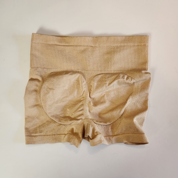 Skinnygirl Women’s Seamless Shaping Boyshort Butt Tummy Shaper Brief Panty Nude - Picture 3 of 5